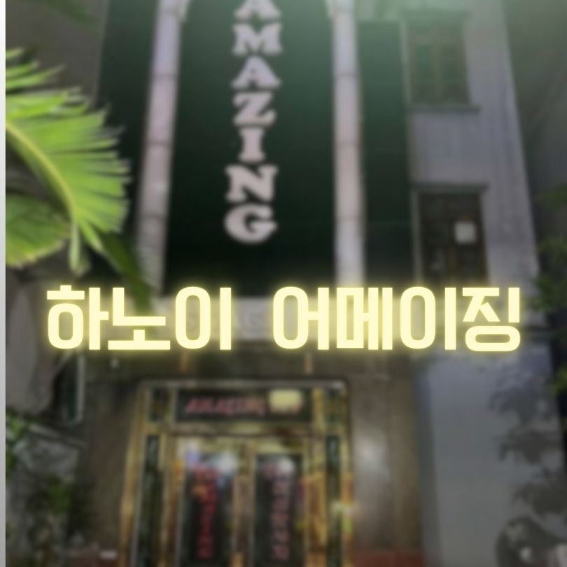 하노이 어메이징 VIP 유명 업소 소개